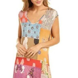 Johnny Was Tokyo High Slit Knit Dress Small NWT